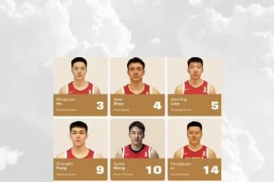 中国男篮vs卡塔尔12人大名单：赵继伟 王俊杰 杨瀚森在列
